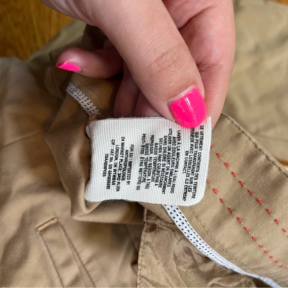 Cartonnier Ankle Zip Charlie Trousers Pants in beige size 12 - Picture 10 of 10